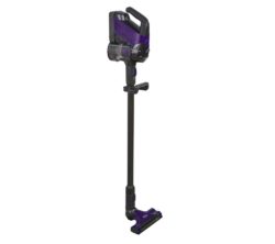 RUSSELL HOBBS RHHS2201 Cordless Vacuum Cleaner - Gunmetal Grey & Purple